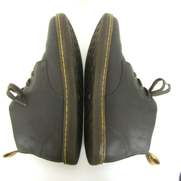 DR. MARTENS BROWN LEATHER CHUKKA BOOTS main image 7